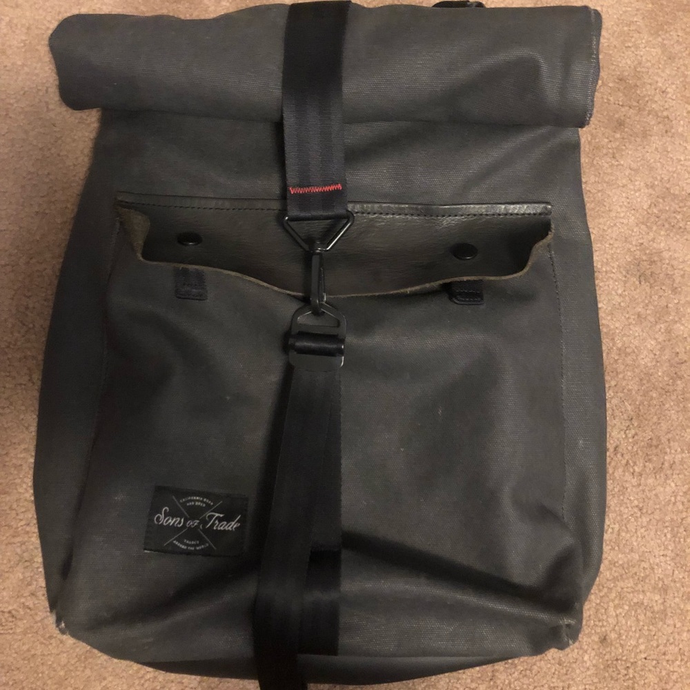 Sons and Trade Roll Top Backpack